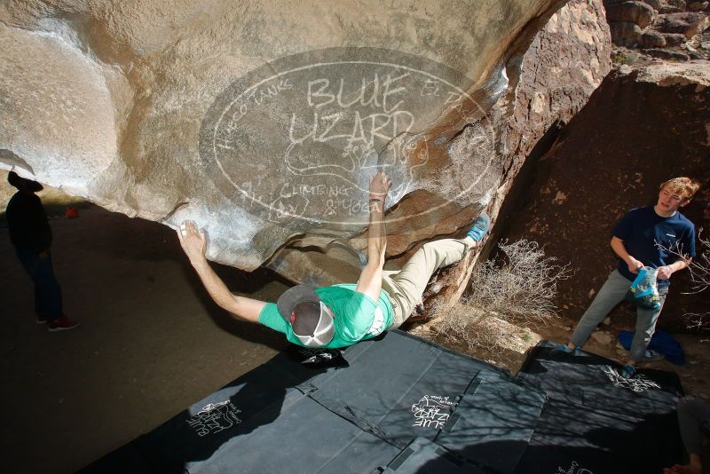 Bouldering in Hueco Tanks on 02/16/2020 with Blue Lizard Climbing and Yoga

Filename: SRM_20200216_1346510.jpg
Aperture: f/8.0
Shutter Speed: 1/250
Body: Canon EOS-1D Mark II
Lens: Canon EF 16-35mm f/2.8 L