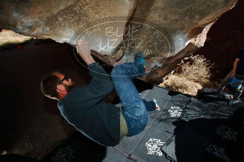 Bouldering in Hueco Tanks on 02/16/2020 with Blue Lizard Climbing and Yoga

Filename: SRM_20200216_1351220.jpg
Aperture: f/8.0
Shutter Speed: 1/250
Body: Canon EOS-1D Mark II
Lens: Canon EF 16-35mm f/2.8 L