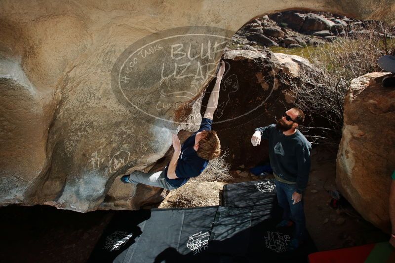 Bouldering in Hueco Tanks on 02/16/2020 with Blue Lizard Climbing and Yoga

Filename: SRM_20200216_1355270.jpg
Aperture: f/8.0
Shutter Speed: 1/250
Body: Canon EOS-1D Mark II
Lens: Canon EF 16-35mm f/2.8 L