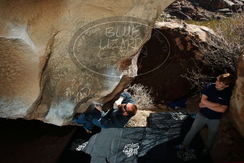Bouldering in Hueco Tanks on 02/16/2020 with Blue Lizard Climbing and Yoga
Filename: SRM_20200216_1357510.jpg
Aperture: f/8.0
Shutter Speed: 1/250
Body: Canon EOS-1D Mark II
Lens: Canon EF 16-35mm f/2.8 L