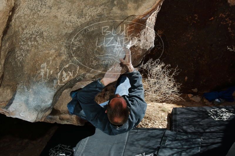 Bouldering in Hueco Tanks on 02/16/2020 with Blue Lizard Climbing and Yoga
Filename: SRM_20200216_1357550.jpg
Aperture: f/8.0
Shutter Speed: 1/250
Body: Canon EOS-1D Mark II
Lens: Canon EF 16-35mm f/2.8 L