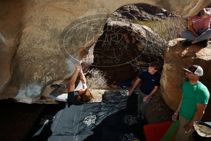 Bouldering in Hueco Tanks on 02/16/2020 with Blue Lizard Climbing and Yoga

Filename: SRM_20200216_1358300.jpg
Aperture: f/8.0
Shutter Speed: 1/250
Body: Canon EOS-1D Mark II
Lens: Canon EF 16-35mm f/2.8 L