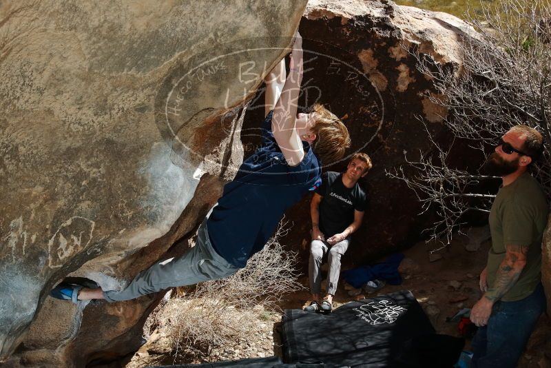 Bouldering in Hueco Tanks on 02/16/2020 with Blue Lizard Climbing and Yoga

Filename: SRM_20200216_1401040.jpg
Aperture: f/8.0
Shutter Speed: 1/250
Body: Canon EOS-1D Mark II
Lens: Canon EF 16-35mm f/2.8 L