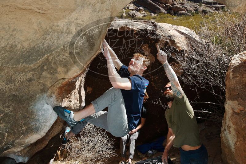 Bouldering in Hueco Tanks on 02/16/2020 with Blue Lizard Climbing and Yoga

Filename: SRM_20200216_1401140.jpg
Aperture: f/8.0
Shutter Speed: 1/250
Body: Canon EOS-1D Mark II
Lens: Canon EF 16-35mm f/2.8 L