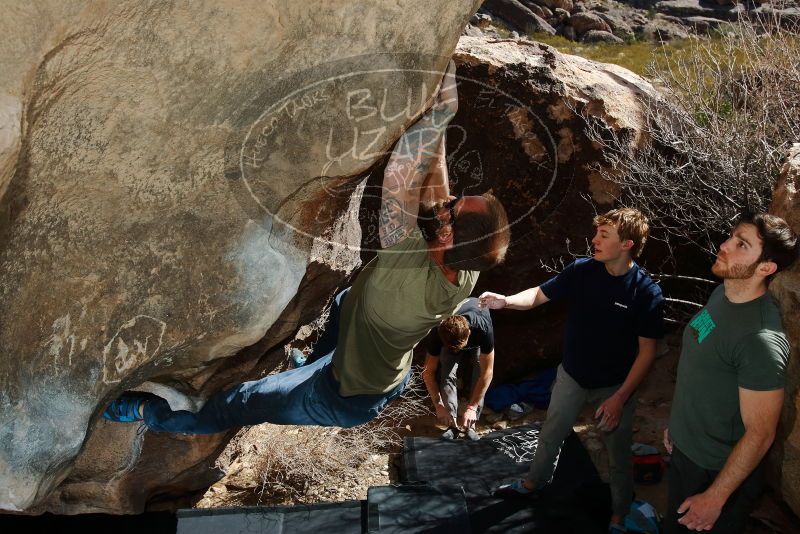 Bouldering in Hueco Tanks on 02/16/2020 with Blue Lizard Climbing and Yoga

Filename: SRM_20200216_1402070.jpg
Aperture: f/8.0
Shutter Speed: 1/250
Body: Canon EOS-1D Mark II
Lens: Canon EF 16-35mm f/2.8 L