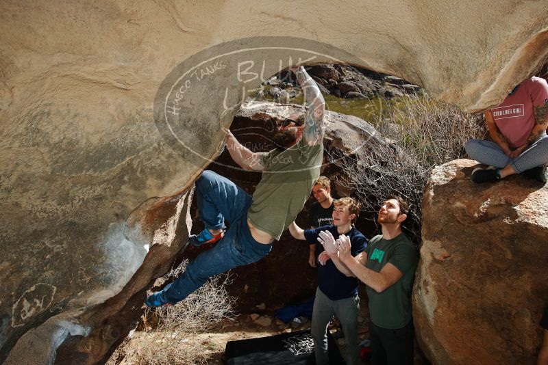 Bouldering in Hueco Tanks on 02/16/2020 with Blue Lizard Climbing and Yoga

Filename: SRM_20200216_1402200.jpg
Aperture: f/8.0
Shutter Speed: 1/250
Body: Canon EOS-1D Mark II
Lens: Canon EF 16-35mm f/2.8 L