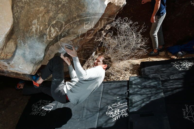 Bouldering in Hueco Tanks on 02/16/2020 with Blue Lizard Climbing and Yoga

Filename: SRM_20200216_1403110.jpg
Aperture: f/8.0
Shutter Speed: 1/250
Body: Canon EOS-1D Mark II
Lens: Canon EF 16-35mm f/2.8 L