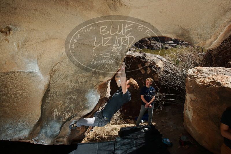Bouldering in Hueco Tanks on 02/16/2020 with Blue Lizard Climbing and Yoga

Filename: SRM_20200216_1405260.jpg
Aperture: f/8.0
Shutter Speed: 1/250
Body: Canon EOS-1D Mark II
Lens: Canon EF 16-35mm f/2.8 L