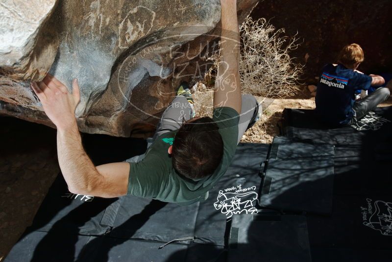 Bouldering in Hueco Tanks on 02/16/2020 with Blue Lizard Climbing and Yoga

Filename: SRM_20200216_1408100.jpg
Aperture: f/8.0
Shutter Speed: 1/250
Body: Canon EOS-1D Mark II
Lens: Canon EF 16-35mm f/2.8 L