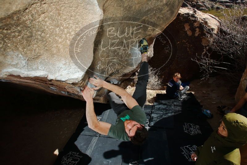 Bouldering in Hueco Tanks on 02/16/2020 with Blue Lizard Climbing and Yoga

Filename: SRM_20200216_1408160.jpg
Aperture: f/8.0
Shutter Speed: 1/250
Body: Canon EOS-1D Mark II
Lens: Canon EF 16-35mm f/2.8 L