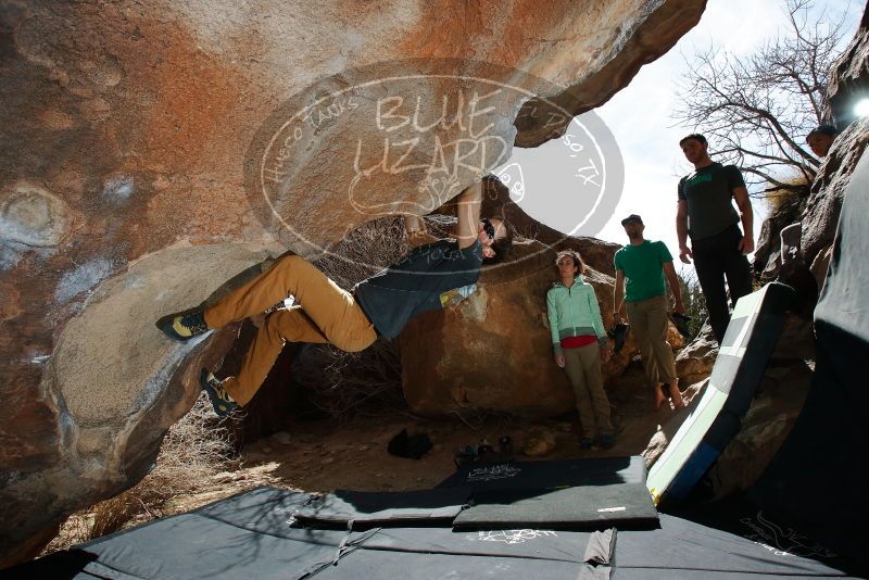 Bouldering in Hueco Tanks on 02/16/2020 with Blue Lizard Climbing and Yoga

Filename: SRM_20200216_1412520.jpg
Aperture: f/8.0
Shutter Speed: 1/250
Body: Canon EOS-1D Mark II
Lens: Canon EF 16-35mm f/2.8 L