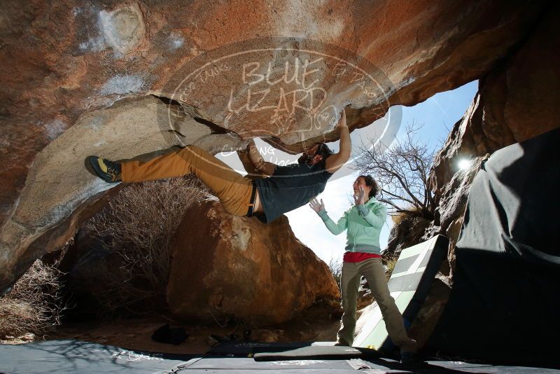 Bouldering in Hueco Tanks on 02/16/2020 with Blue Lizard Climbing and Yoga

Filename: SRM_20200216_1421490.jpg
Aperture: f/8.0
Shutter Speed: 1/250
Body: Canon EOS-1D Mark II
Lens: Canon EF 16-35mm f/2.8 L