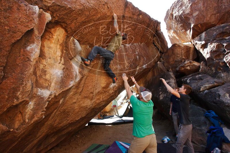 Bouldering in Hueco Tanks on 02/16/2020 with Blue Lizard Climbing and Yoga

Filename: SRM_20200216_1424320.jpg
Aperture: f/7.1
Shutter Speed: 1/250
Body: Canon EOS-1D Mark II
Lens: Canon EF 16-35mm f/2.8 L