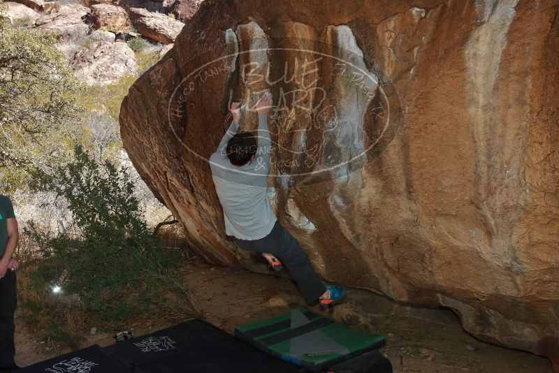 Bouldering in Hueco Tanks on 02/16/2020 with Blue Lizard Climbing and Yoga

Filename: SRM_20200216_1454550.jpg
Aperture: f/8.0
Shutter Speed: 1/250
Body: Canon EOS-1D Mark II
Lens: Canon EF 16-35mm f/2.8 L