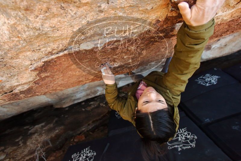 Bouldering in Hueco Tanks on 02/16/2020 with Blue Lizard Climbing and Yoga

Filename: SRM_20200216_1618070.jpg
Aperture: f/5.0
Shutter Speed: 1/250
Body: Canon EOS-1D Mark II
Lens: Canon EF 16-35mm f/2.8 L