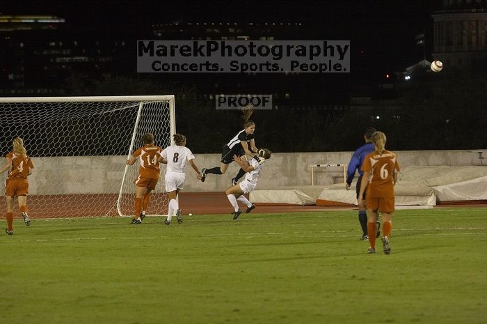 The lady longhorns beat Texas A&M 1-0 in soccer Friday night.

Filename: SRM_20061027_2013047.jpg
Aperture: f/4.0
Shutter Speed: 1/800
Body: Canon EOS 20D
Lens: Canon EF 80-200mm f/2.8 L