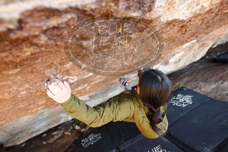 Bouldering in Hueco Tanks on 02/16/2020 with Blue Lizard Climbing and Yoga
Filename: SRM_20200216_1639021.jpg
Aperture: f/3.5
Shutter Speed: 1/250
Body: Canon EOS-1D Mark II
Lens: Canon EF 16-35mm f/2.8 L