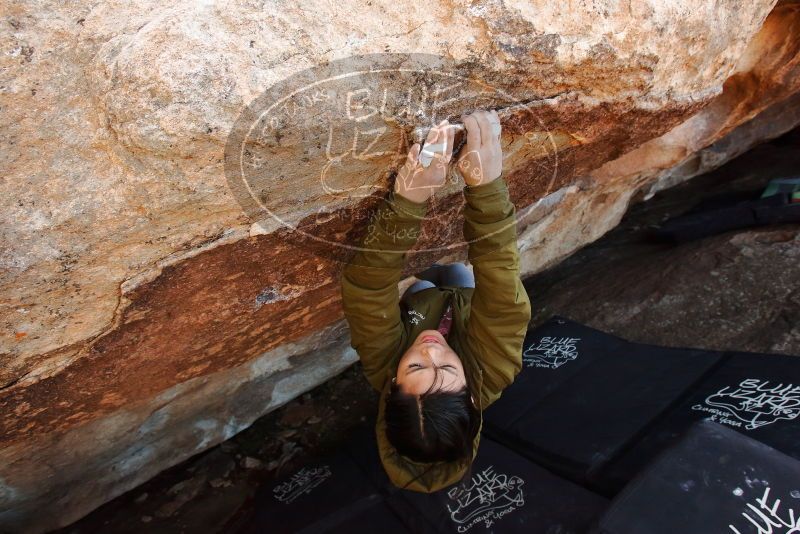 Bouldering in Hueco Tanks on 02/16/2020 with Blue Lizard Climbing and Yoga

Filename: SRM_20200216_1639110.jpg
Aperture: f/6.3
Shutter Speed: 1/250
Body: Canon EOS-1D Mark II
Lens: Canon EF 16-35mm f/2.8 L