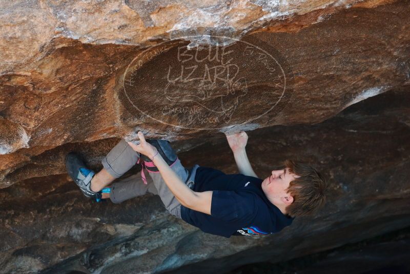 Bouldering in Hueco Tanks on 02/16/2020 with Blue Lizard Climbing and Yoga
Filename: SRM_20200216_1654010.jpg
Aperture: f/4.5
Shutter Speed: 1/320
Body: Canon EOS-1D Mark II
Lens: Canon EF 50mm f/1.8 II