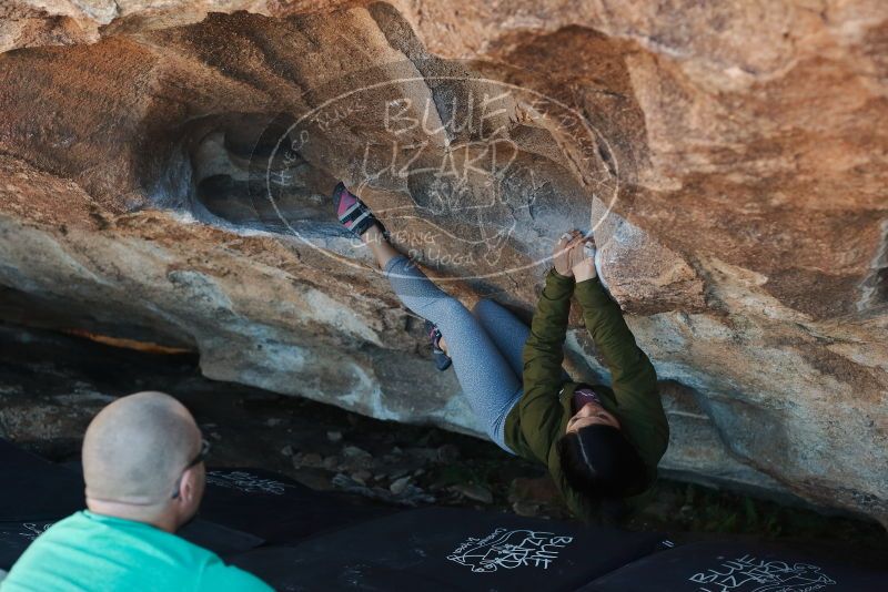 Bouldering in Hueco Tanks on 02/16/2020 with Blue Lizard Climbing and Yoga

Filename: SRM_20200216_1657240.jpg
Aperture: f/3.5
Shutter Speed: 1/250
Body: Canon EOS-1D Mark II
Lens: Canon EF 50mm f/1.8 II