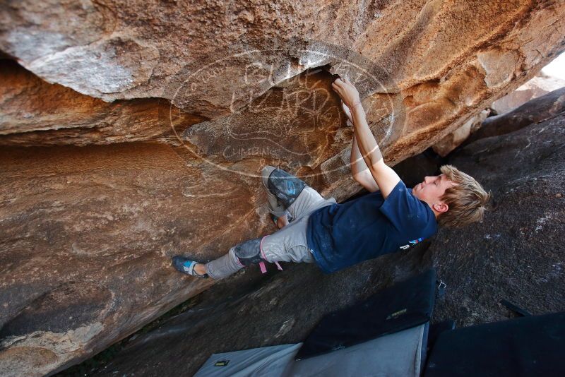 Bouldering in Hueco Tanks on 02/16/2020 with Blue Lizard Climbing and Yoga
Filename: SRM_20200216_1718170.jpg
Aperture: f/3.5
Shutter Speed: 1/250
Body: Canon EOS-1D Mark II
Lens: Canon EF 16-35mm f/2.8 L