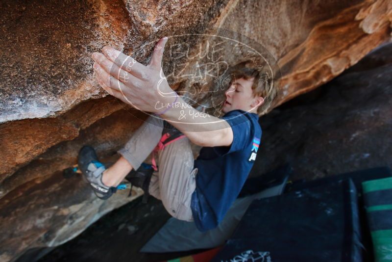 Bouldering in Hueco Tanks on 02/16/2020 with Blue Lizard Climbing and Yoga

Filename: SRM_20200216_1742350.jpg
Aperture: f/5.0
Shutter Speed: 1/250
Body: Canon EOS-1D Mark II
Lens: Canon EF 16-35mm f/2.8 L