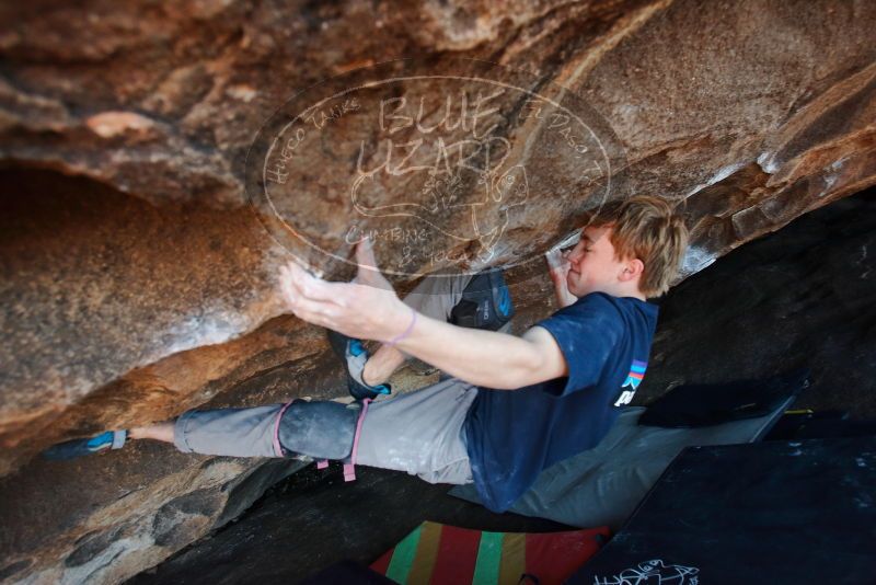 Bouldering in Hueco Tanks on 02/16/2020 with Blue Lizard Climbing and Yoga

Filename: SRM_20200216_1750330.jpg
Aperture: f/4.5
Shutter Speed: 1/250
Body: Canon EOS-1D Mark II
Lens: Canon EF 16-35mm f/2.8 L