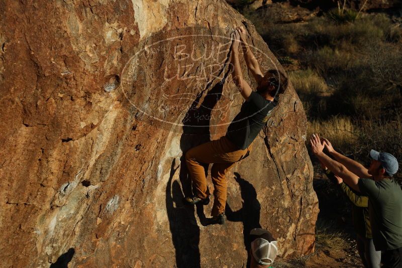 Bouldering in Hueco Tanks on 02/16/2020 with Blue Lizard Climbing and Yoga

Filename: SRM_20200216_1813440.jpg
Aperture: f/5.6
Shutter Speed: 1/400
Body: Canon EOS-1D Mark II
Lens: Canon EF 50mm f/1.8 II