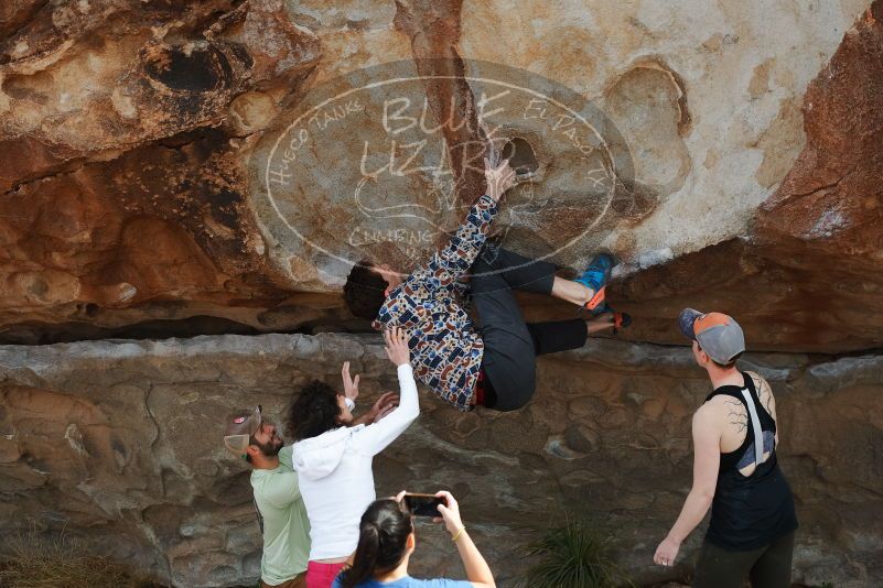 Bouldering in Hueco Tanks on 02/17/2020 with Blue Lizard Climbing and Yoga

Filename: SRM_20200217_1302390.jpg
Aperture: f/4.5
Shutter Speed: 1/400
Body: Canon EOS-1D Mark II
Lens: Canon EF 50mm f/1.8 II