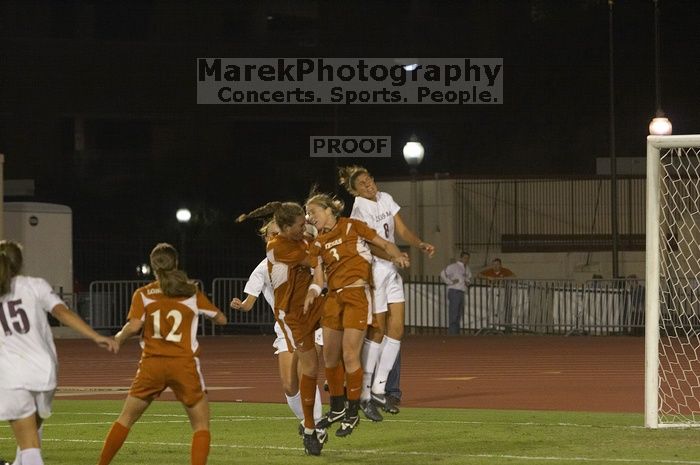 The lady longhorns beat Texas A&M 1-0 in soccer Friday night.

Filename: SRM_20061027_2037324.jpg
Aperture: f/4.0
Shutter Speed: 1/800
Body: Canon EOS 20D
Lens: Canon EF 80-200mm f/2.8 L