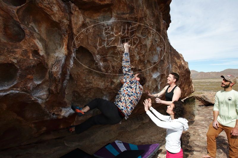 Bouldering in Hueco Tanks on 02/17/2020 with Blue Lizard Climbing and Yoga

Filename: SRM_20200217_1438380.jpg
Aperture: f/9.0
Shutter Speed: 1/320
Body: Canon EOS-1D Mark II
Lens: Canon EF 16-35mm f/2.8 L