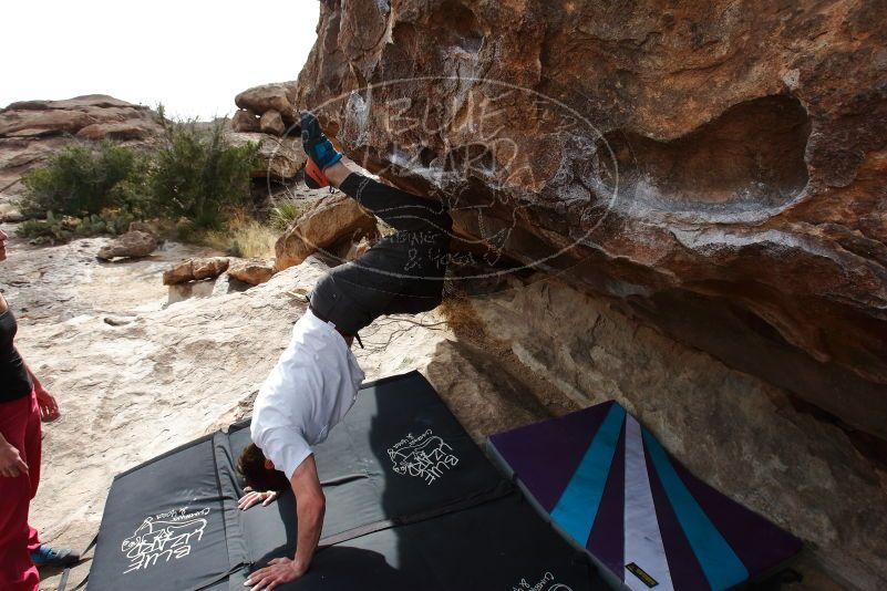 Bouldering in Hueco Tanks on 02/17/2020 with Blue Lizard Climbing and Yoga

Filename: SRM_20200217_1507450.jpg
Aperture: f/8.0
Shutter Speed: 1/320
Body: Canon EOS-1D Mark II
Lens: Canon EF 16-35mm f/2.8 L