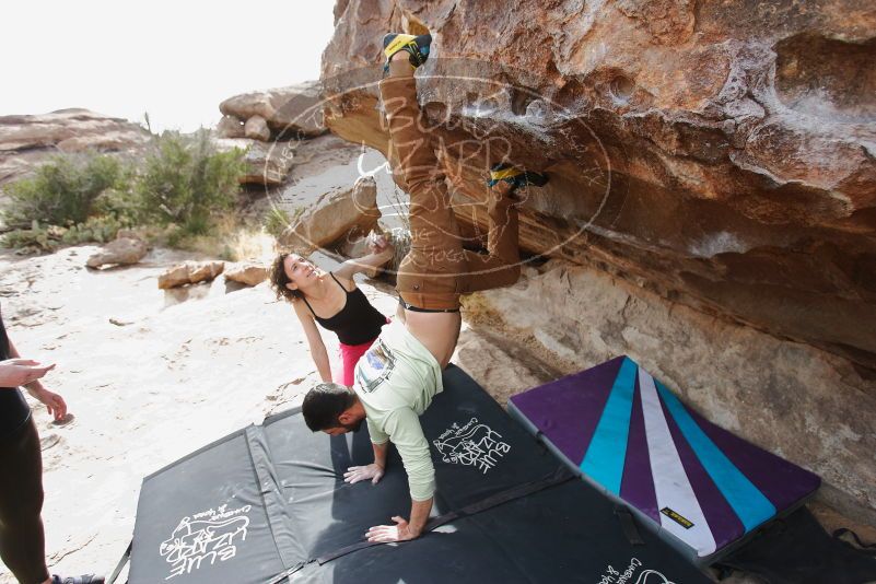 Bouldering in Hueco Tanks on 02/17/2020 with Blue Lizard Climbing and Yoga

Filename: SRM_20200217_1512170.jpg
Aperture: f/3.5
Shutter Speed: 1/320
Body: Canon EOS-1D Mark II
Lens: Canon EF 16-35mm f/2.8 L