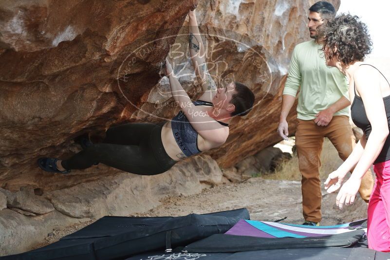 Bouldering in Hueco Tanks on 02/17/2020 with Blue Lizard Climbing and Yoga

Filename: SRM_20200217_1524290.jpg
Aperture: f/4.5
Shutter Speed: 1/400
Body: Canon EOS-1D Mark II
Lens: Canon EF 50mm f/1.8 II