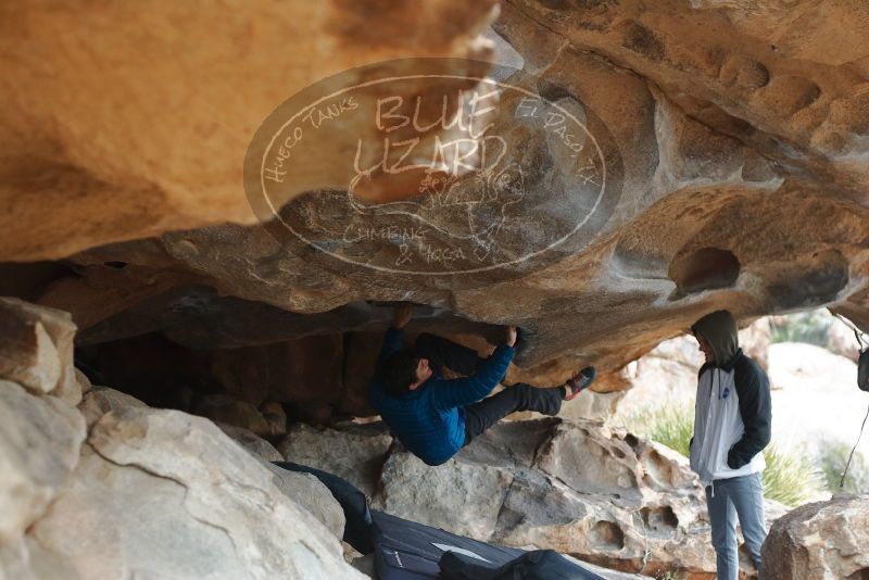 Bouldering in Hueco Tanks on 02/21/2020 with Blue Lizard Climbing and Yoga

Filename: SRM_20200221_1028220.jpg
Aperture: f/2.8
Shutter Speed: 1/320
Body: Canon EOS-1D Mark II
Lens: Canon EF 50mm f/1.8 II