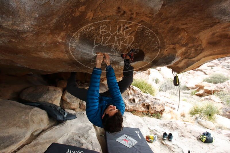 Bouldering in Hueco Tanks on 02/21/2020 with Blue Lizard Climbing and Yoga
Filename: SRM_20200221_1050270.jpg
Aperture: f/5.6
Shutter Speed: 1/250
Body: Canon EOS-1D Mark II
Lens: Canon EF 16-35mm f/2.8 L