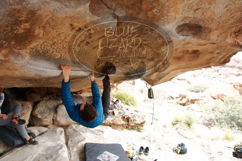 Bouldering in Hueco Tanks on 02/21/2020 with Blue Lizard Climbing and Yoga
Filename: SRM_20200221_1100230.jpg
Aperture: f/4.5
Shutter Speed: 1/250
Body: Canon EOS-1D Mark II
Lens: Canon EF 16-35mm f/2.8 L