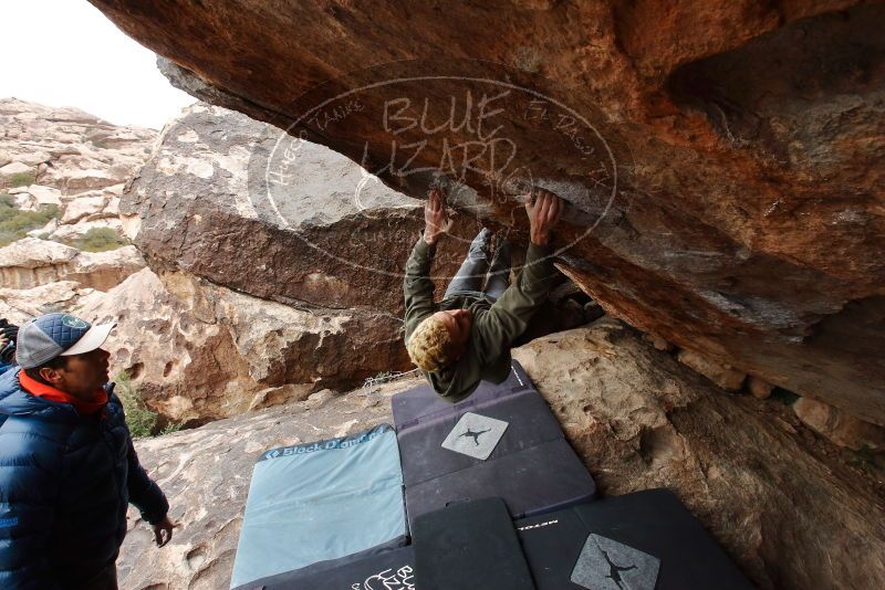 Bouldering in Hueco Tanks on 02/21/2020 with Blue Lizard Climbing and Yoga

Filename: SRM_20200221_1405450.jpg
Aperture: f/8.0
Shutter Speed: 1/320
Body: Canon EOS-1D Mark II
Lens: Canon EF 16-35mm f/2.8 L