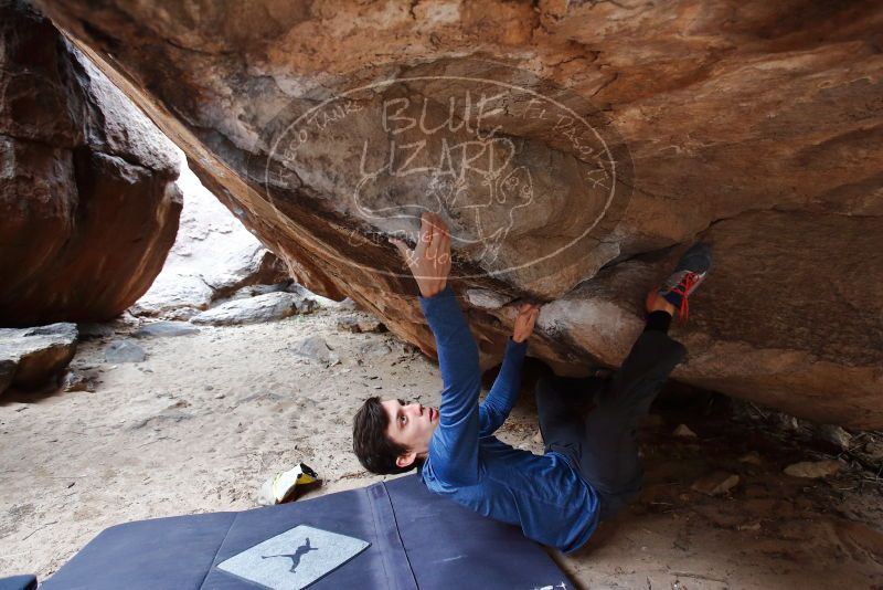 Bouldering in Hueco Tanks on 02/21/2020 with Blue Lizard Climbing and Yoga
Filename: SRM_20200221_1506550.jpg
Aperture: f/3.5
Shutter Speed: 1/250
Body: Canon EOS-1D Mark II
Lens: Canon EF 16-35mm f/2.8 L
