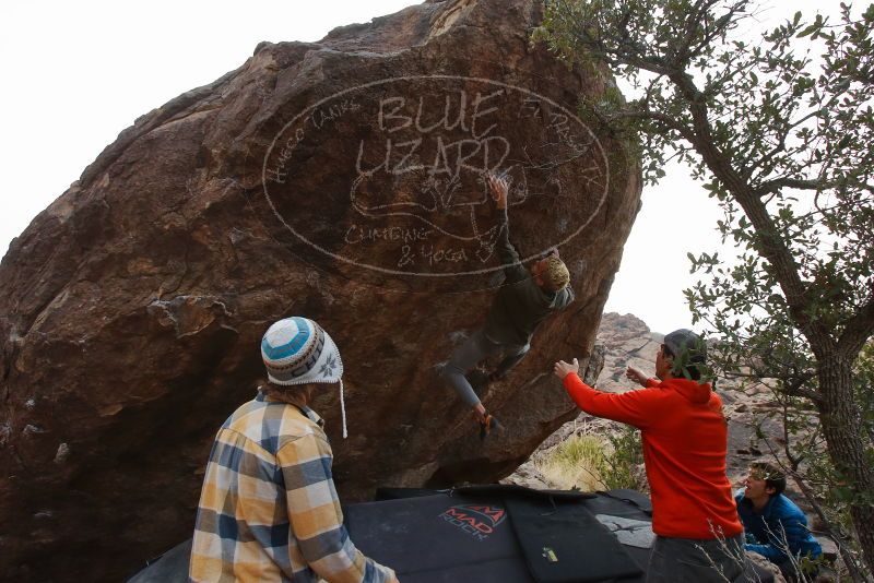 Bouldering in Hueco Tanks on 02/21/2020 with Blue Lizard Climbing and Yoga

Filename: SRM_20200221_1742550.jpg
Aperture: f/7.1
Shutter Speed: 1/250
Body: Canon EOS-1D Mark II
Lens: Canon EF 16-35mm f/2.8 L