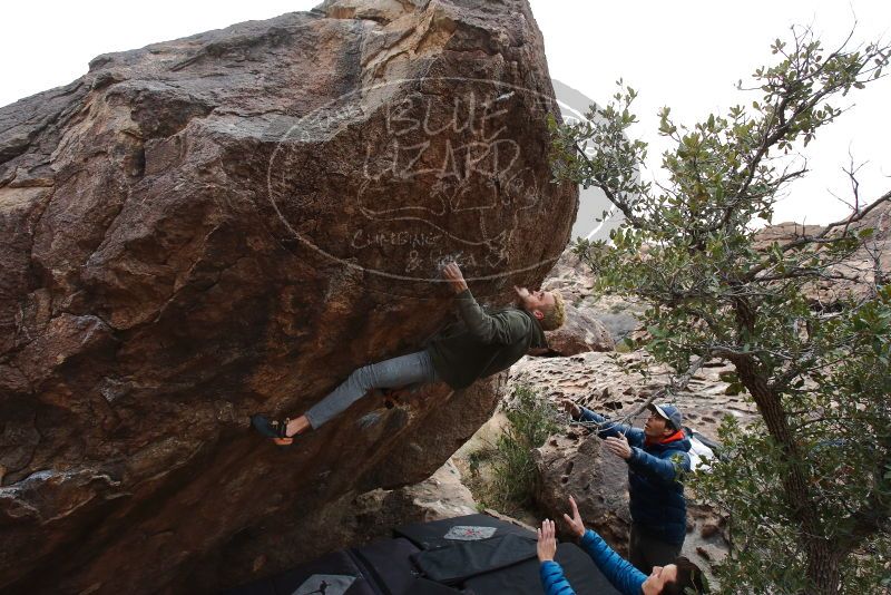 Bouldering in Hueco Tanks on 02/21/2020 with Blue Lizard Climbing and Yoga
Filename: SRM_20200221_1824490.jpg
Aperture: f/5.0
Shutter Speed: 1/250
Body: Canon EOS-1D Mark II
Lens: Canon EF 16-35mm f/2.8 L