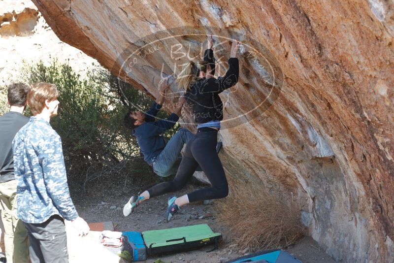 Bouldering in Hueco Tanks on 02/25/2020 with Blue Lizard Climbing and Yoga

Filename: SRM_20200225_1217440.jpg
Aperture: f/4.0
Shutter Speed: 1/320
Body: Canon EOS-1D Mark II
Lens: Canon EF 50mm f/1.8 II