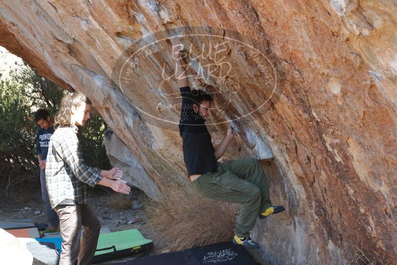 Bouldering in Hueco Tanks on 02/25/2020 with Blue Lizard Climbing and Yoga

Filename: SRM_20200225_1221520.jpg
Aperture: f/4.0
Shutter Speed: 1/320
Body: Canon EOS-1D Mark II
Lens: Canon EF 50mm f/1.8 II