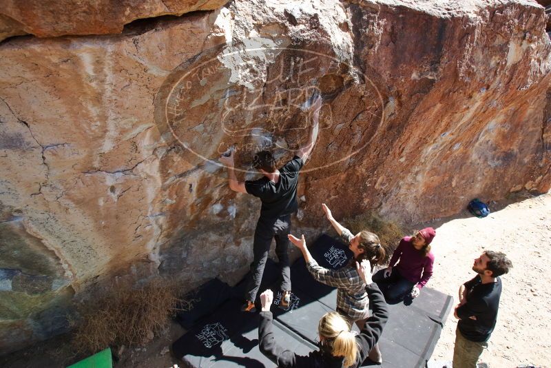 Bouldering in Hueco Tanks on 02/25/2020 with Blue Lizard Climbing and Yoga

Filename: SRM_20200225_1303080.jpg
Aperture: f/5.6
Shutter Speed: 1/400
Body: Canon EOS-1D Mark II
Lens: Canon EF 16-35mm f/2.8 L