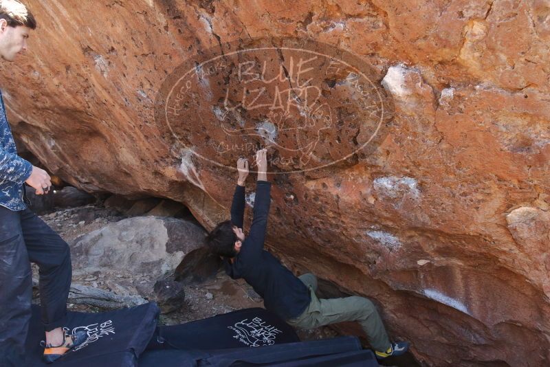 Bouldering in Hueco Tanks on 02/25/2020 with Blue Lizard Climbing and Yoga

Filename: SRM_20200225_1338260.jpg
Aperture: f/5.6
Shutter Speed: 1/250
Body: Canon EOS-1D Mark II
Lens: Canon EF 16-35mm f/2.8 L