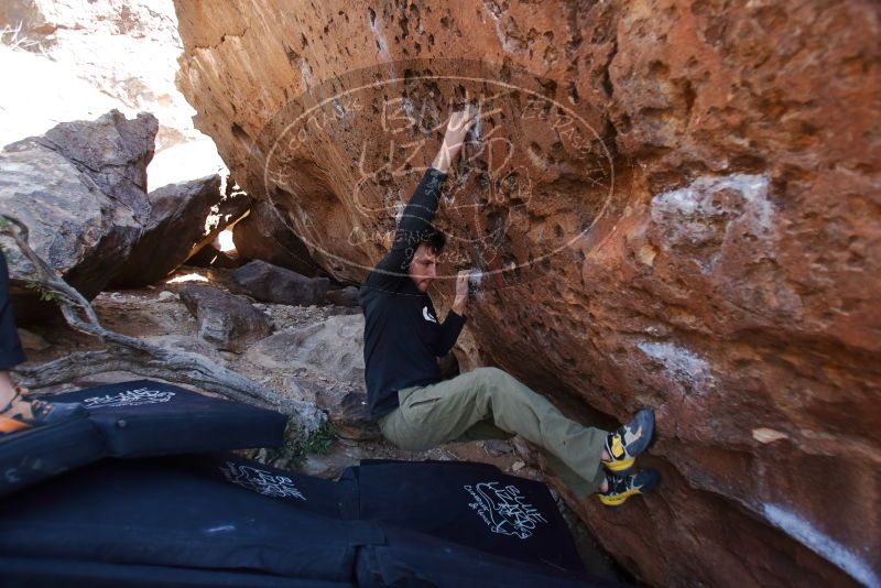 Bouldering in Hueco Tanks on 02/25/2020 with Blue Lizard Climbing and Yoga

Filename: SRM_20200225_1353200.jpg
Aperture: f/2.8
Shutter Speed: 1/250
Body: Canon EOS-1D Mark II
Lens: Canon EF 16-35mm f/2.8 L