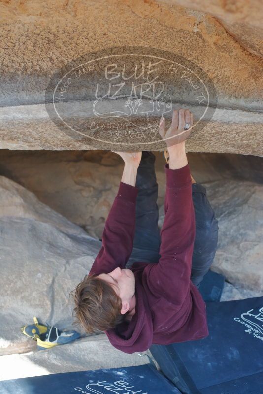 Bouldering in Hueco Tanks on 02/25/2020 with Blue Lizard Climbing and Yoga

Filename: SRM_20200225_1624430.jpg
Aperture: f/3.5
Shutter Speed: 1/320
Body: Canon EOS-1D Mark II
Lens: Canon EF 50mm f/1.8 II