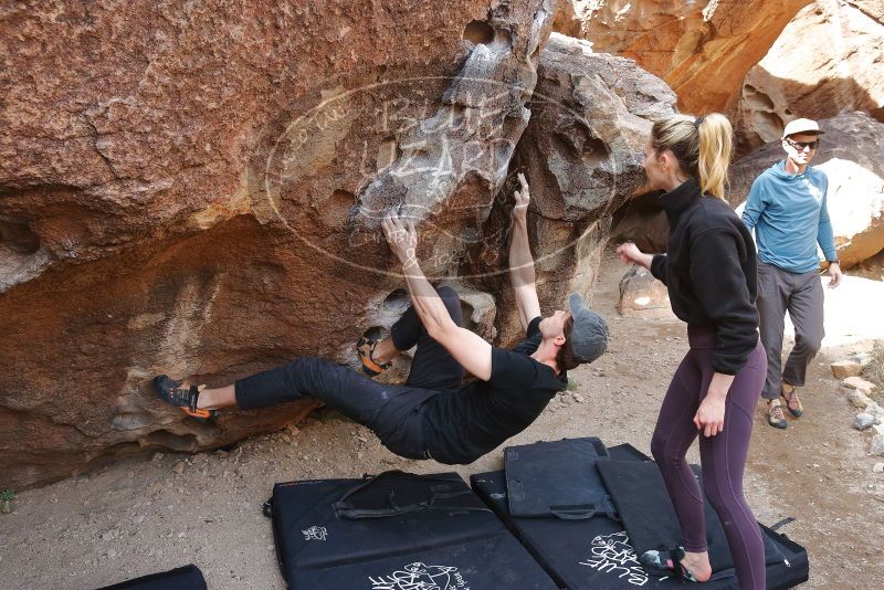Bouldering in Hueco Tanks on 02/28/2020 with Blue Lizard Climbing and Yoga

Filename: SRM_20200228_1158520.jpg
Aperture: f/5.0
Shutter Speed: 1/250
Body: Canon EOS-1D Mark II
Lens: Canon EF 16-35mm f/2.8 L