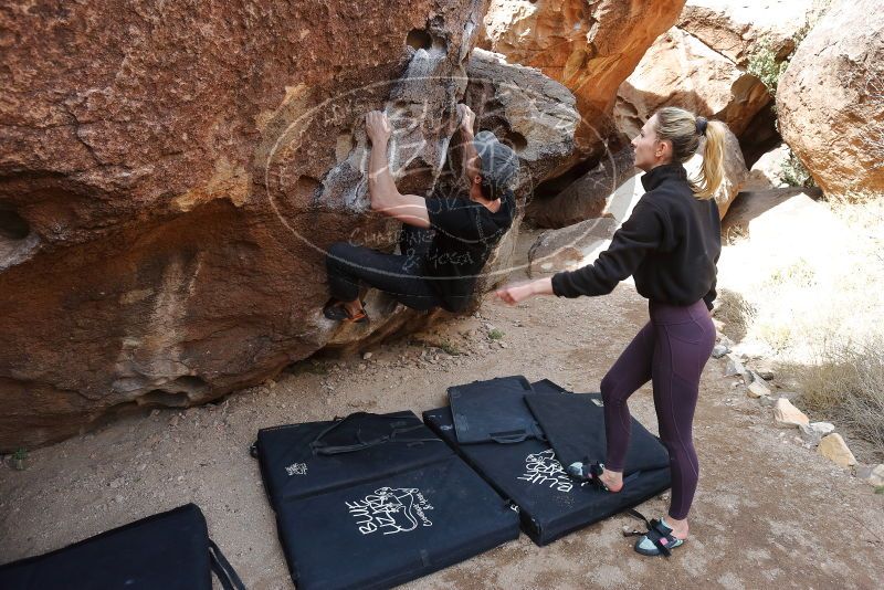 Bouldering in Hueco Tanks on 02/28/2020 with Blue Lizard Climbing and Yoga

Filename: SRM_20200228_1158590.jpg
Aperture: f/5.0
Shutter Speed: 1/250
Body: Canon EOS-1D Mark II
Lens: Canon EF 16-35mm f/2.8 L