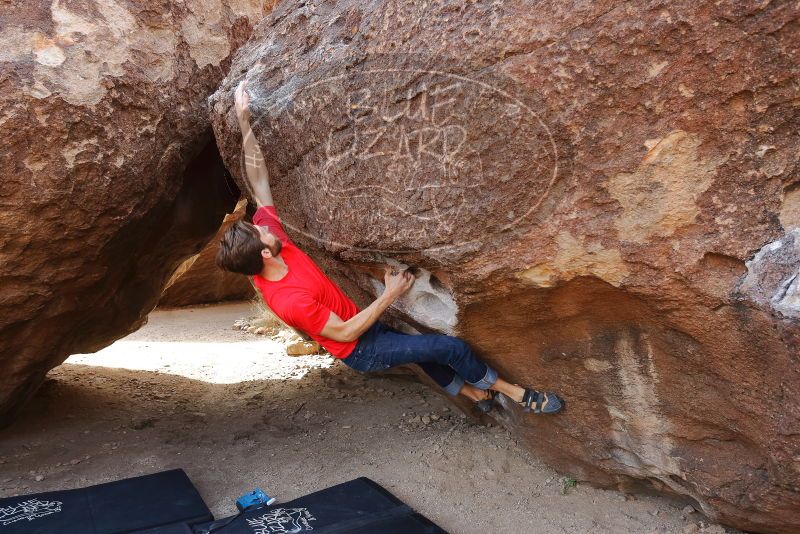 Bouldering in Hueco Tanks on 02/28/2020 with Blue Lizard Climbing and Yoga

Filename: SRM_20200228_1201530.jpg
Aperture: f/4.5
Shutter Speed: 1/250
Body: Canon EOS-1D Mark II
Lens: Canon EF 16-35mm f/2.8 L